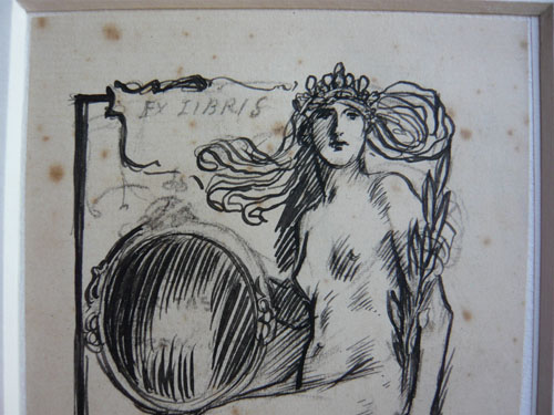 Foxing reduced after washing