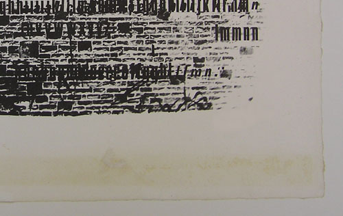 A 19th-century watercolour, mid-treatment